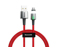 Baseus Kabel Magnetyczny USB-microUSB Baseus Zinc 1,5A 2m czerwony - 1379479 - zdjęcie 2